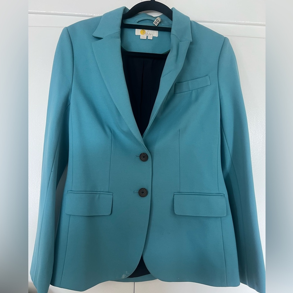 Boden blue/turquoise blazer